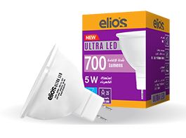 ultra led spotligh 5w with lens (GU5.3) 